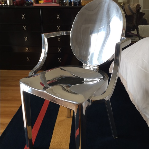 Philippe Stark Style CHROME Ghost Chair - Picture 9 of 16